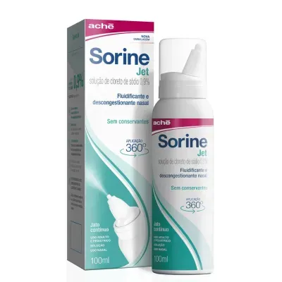 Sorine Ssc 0,9% Jato Contínuo Aché 100Ml